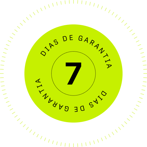 7 dias de garantia